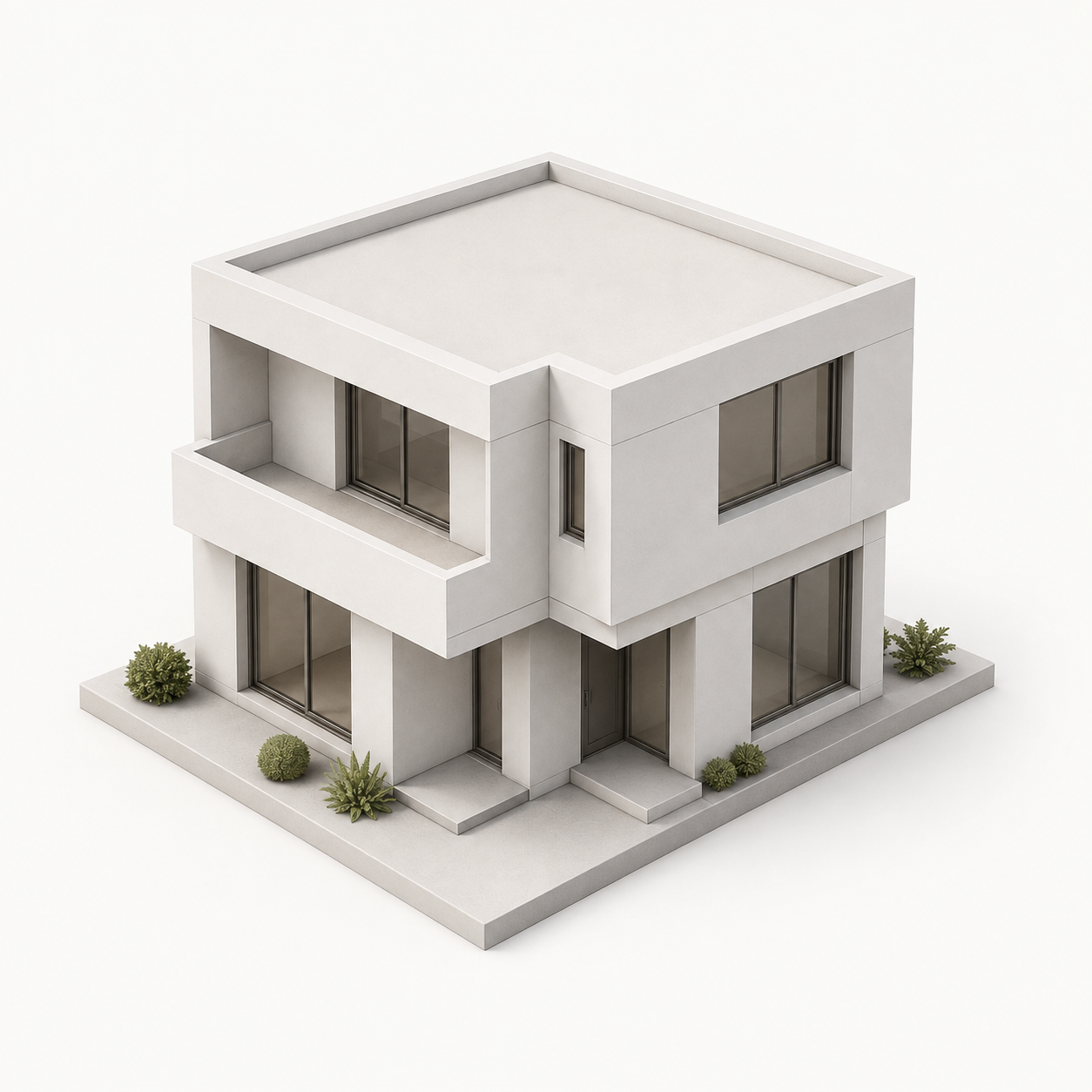 Zamonaviy uy 3D modeli